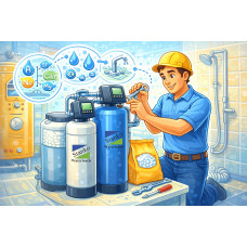 Встановлення системи пом'якшення води